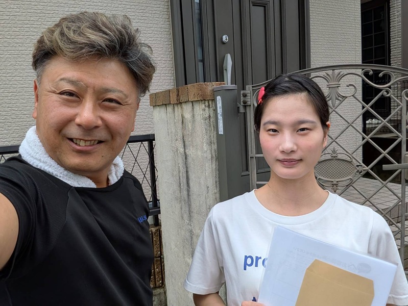 神戸市西区　I様邸　カラーベスト割れ補修工事のご依頼。希望通りの工事だったとのお声をいただきました